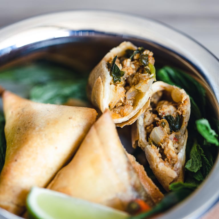 Chicken Samosa Delight