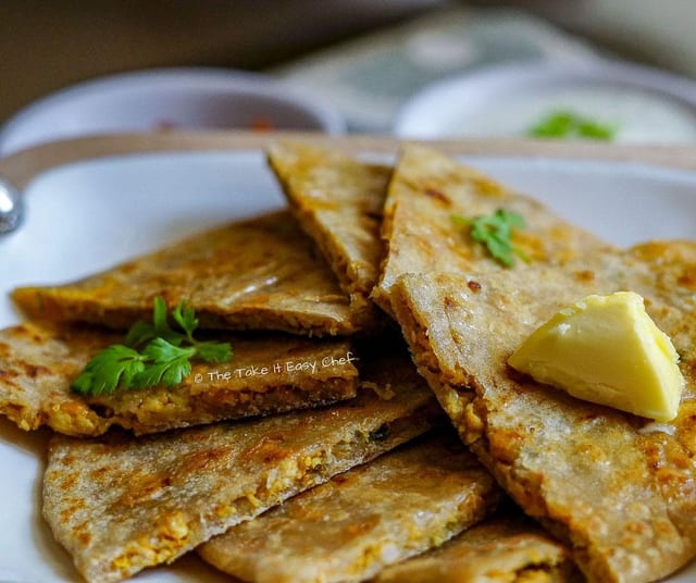 Beef Keema Paratha